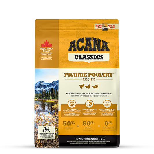 AcanaClassic Prairie Poultry Dry Dog Food - All Breed & Ages
