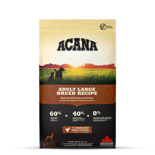 Acana Large Breed Adult Dry Dog Food - 11.4kg