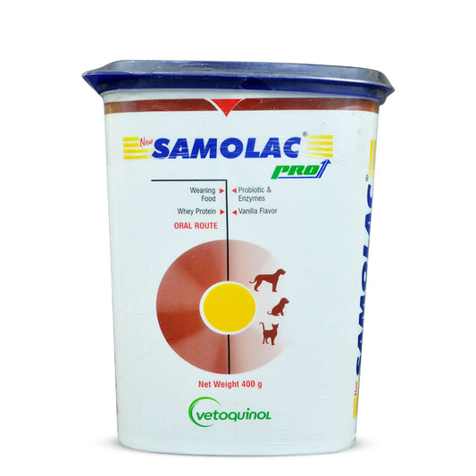 Vetoquinol Samolac Pro Puppy Weaning Food - 400 gm