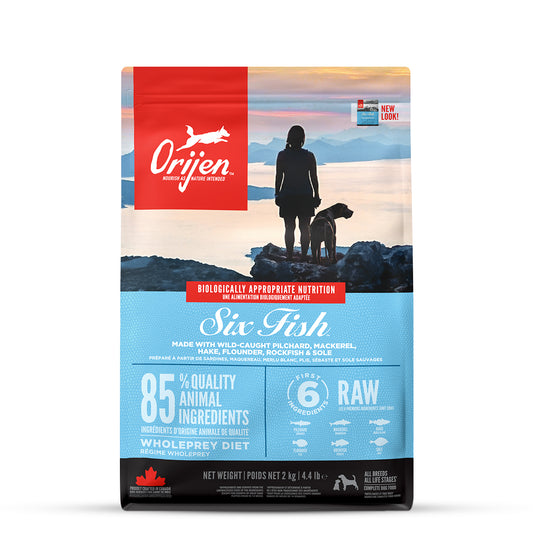 Orijen 6 Fish Dry Dog Food - All Breed & Ages