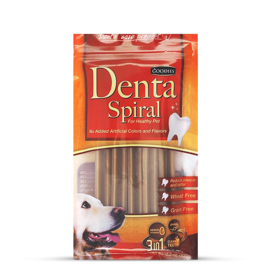 Goodies Grain Free Spiral Dental Dog Treat