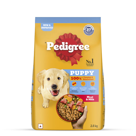 Pedigree Meat & Milk Dry Dog Food - All Breed Puppy