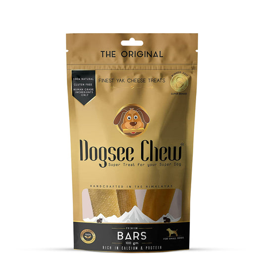 Dogsee Chew Small Bars Long-Lasting Dental Chews for Small Dogs – 100g