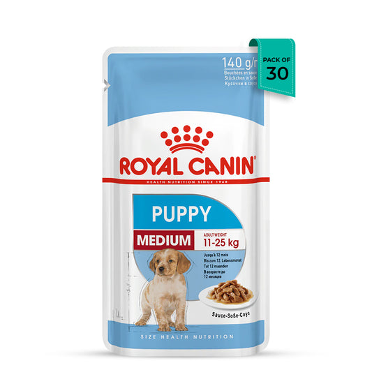 Royal Canin Medium Puppy Wet Dog Food 140g