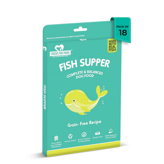 Fresh For Paws Fish Supper Fresh Dog Food - All Breed Adult