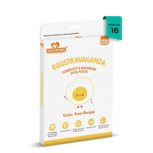 Fresh For Paws Eggstravaganza Fresh Dog Food - All Breed Adult