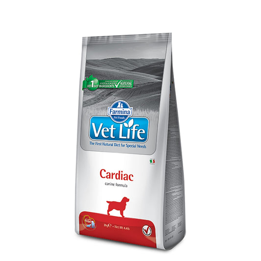 Farmina Vet Life Natural Diet Cardiac Veterinary Dry Dog Food - All Breed Adult - 2kg