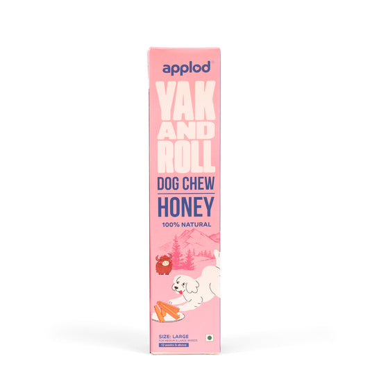 Applod Yak & Roll Honey Yak Chew for Dogs