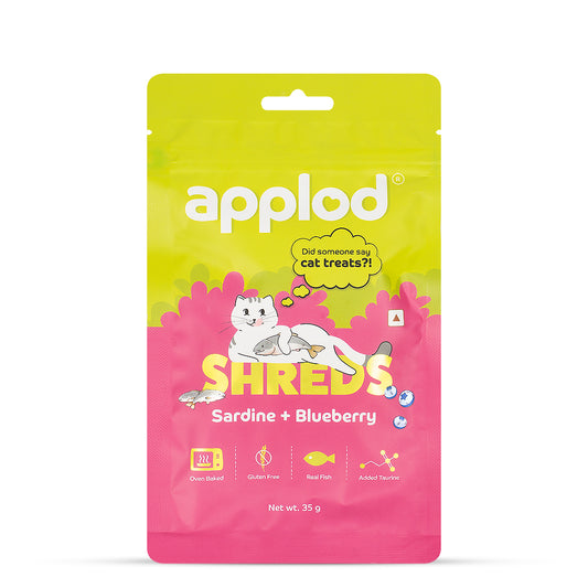 Applod Sardine with Blueberry Cat Treat - 35g